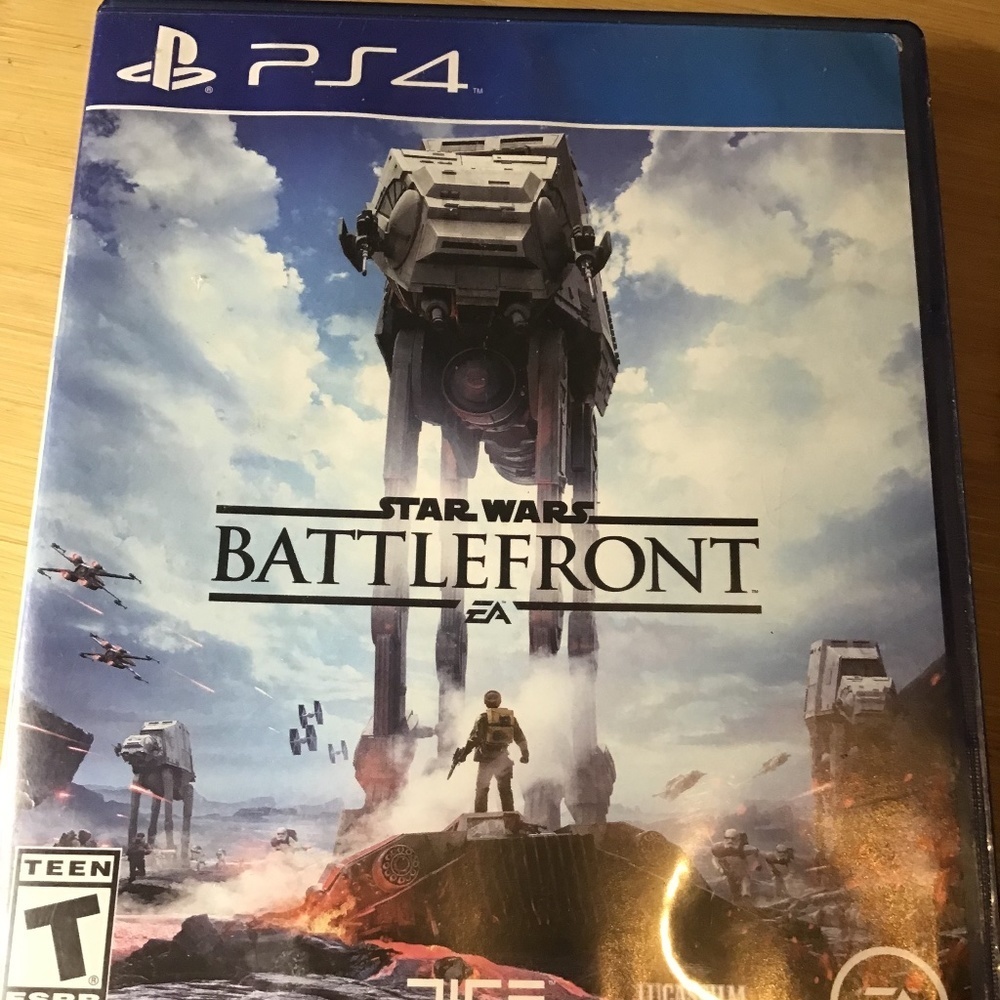 Battlefront Star Wars ps4 game excellent condition
